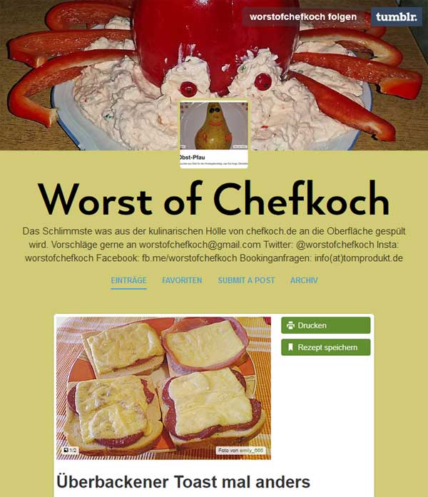 Screeshot worstofchefkoch.tumblr.com